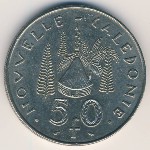 New Caledonia, 50 francs, 1972–2005