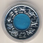 British Indian Ocean Territory, 2 pounds, 2009