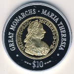 Namibia, 10 dollars, 2009