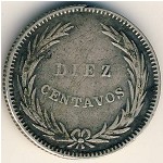 El Salvador, 10 centavos, 1914