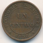 Чили, 1 сентаво (1878–1898 г.)