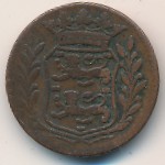 West Frisia, 1 duit, 1716–1739
