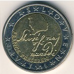 Slovenia, 2 euro, 2007