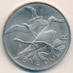 Virgin Islands, 1 dollar, 1974–1983