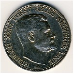 Рейсс-Грейц, 3 марки (1909 г.)