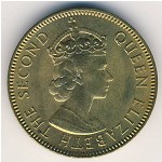 Jamaica, 1/2 penny, 1955–1963