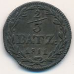 Schwyz, 2/3 batzen, 1810–1811