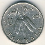Malawi, 10 tambala, 1985–1989