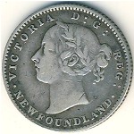 Newfoundland, 10 cents, 1865–1896