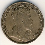 Newfoundland, 1 cent, 1904–1909