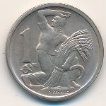 Czechoslovakia, 1 koruna, 1946–1947