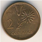 Mozambique, 2 centimos, 1975