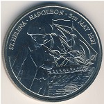 Saint Helena Island and Ascension, 50 pence, 1986