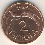 Malawi, 2 tambala, 1995