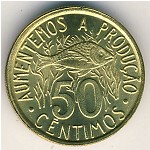 Sao Tome and Principe, 50 centimos, 1977