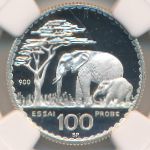 Namibia, 100 rand, 1987
