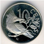 Virgin Islands, 10 cents, 1973–1984