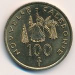 New Caledonia, 100 francs, 2006–2016