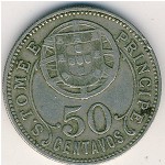 Sao Tome and Principe, 50 centavos, 1928–1929