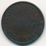 Australia, 1 penny, 1849–1852