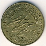 Cameroon, 10 francs, 1958