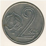 CSFR, 2 koruny, 1991–1992