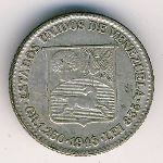 Venezuela, 25 centimos, 1894–1948
