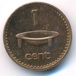 Fiji, 1 cent, 1969–1985